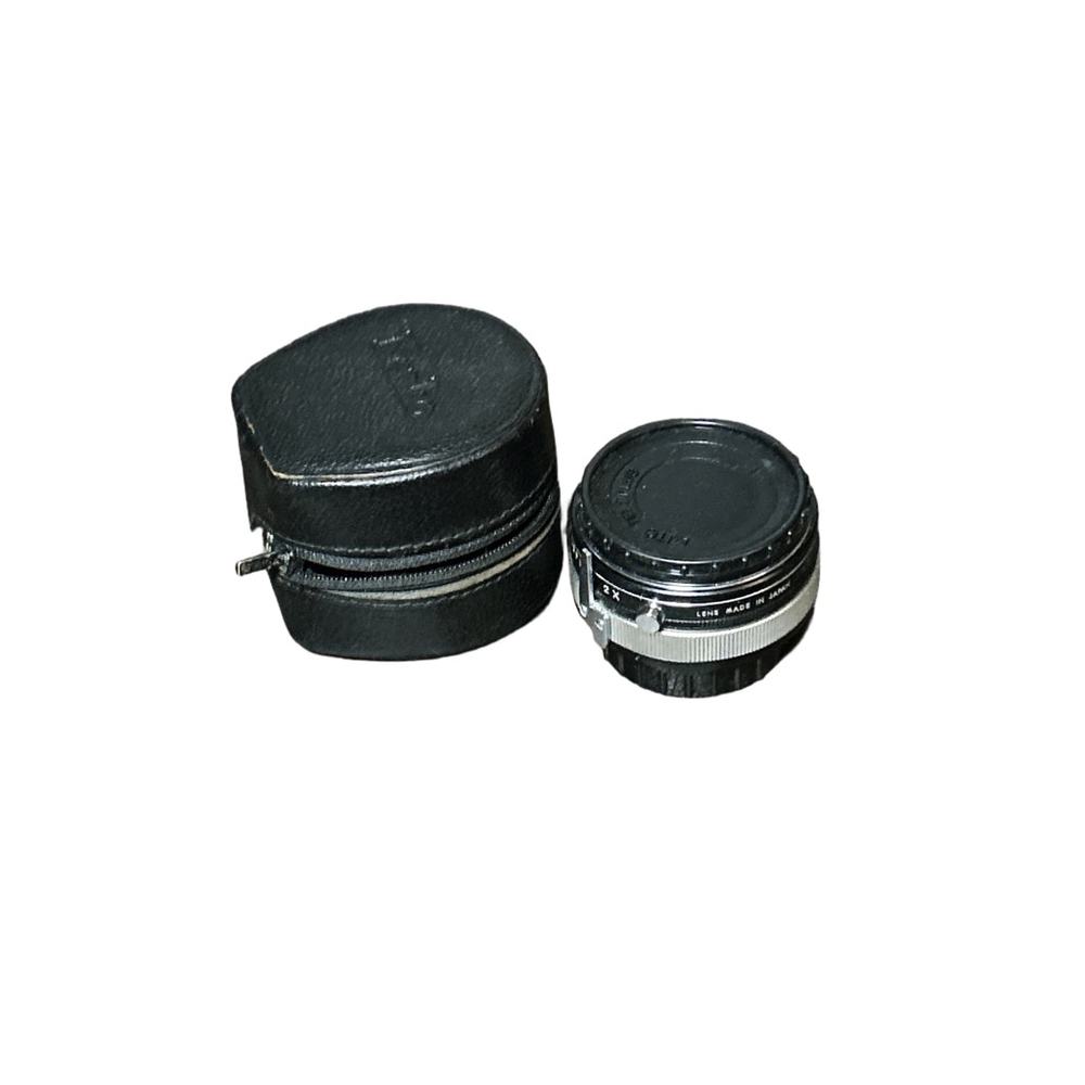 Unbranded Unisex Camera Lens Black Silver